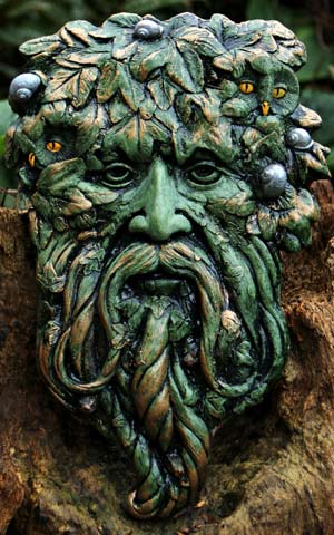 Picture oF a Greenman.. amazing detail 