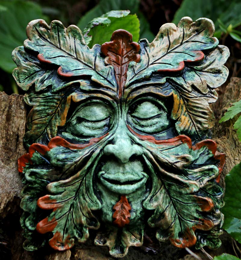 Hedwyn Green Man Sculpture - Spirit of the Green Man