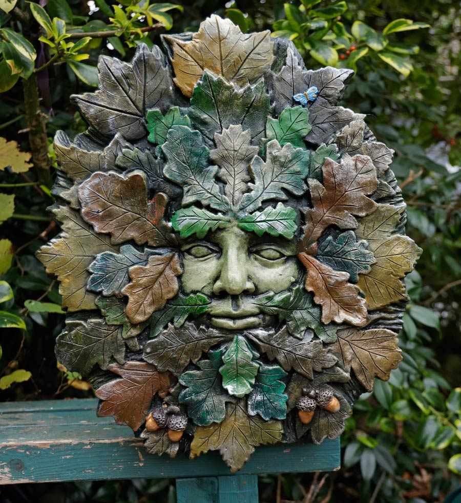 Derwyn LARGE Green Man Spirit Of The Green Man