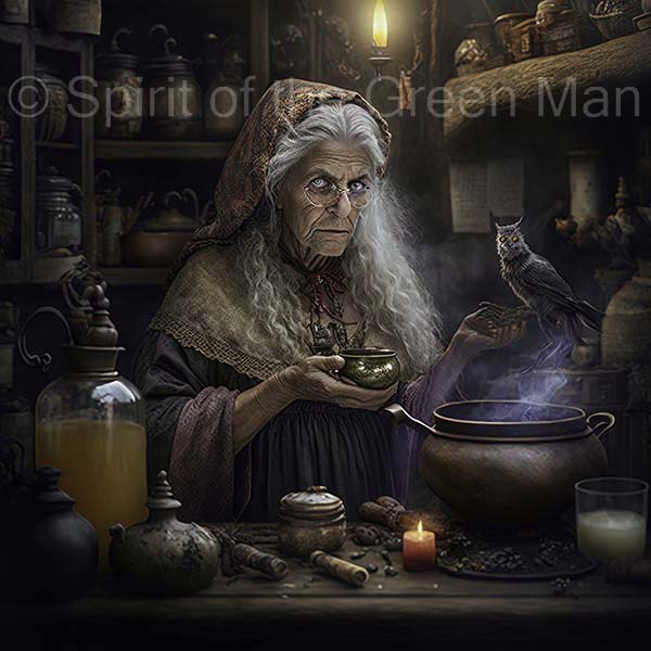 witch old crone picture